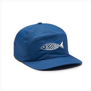 Blue Fish Logo Cap